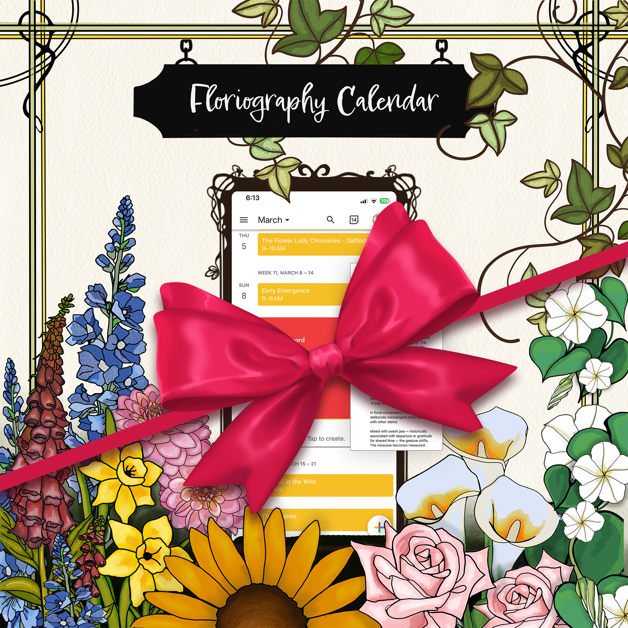 Gift a Floriography Calendar Subscription