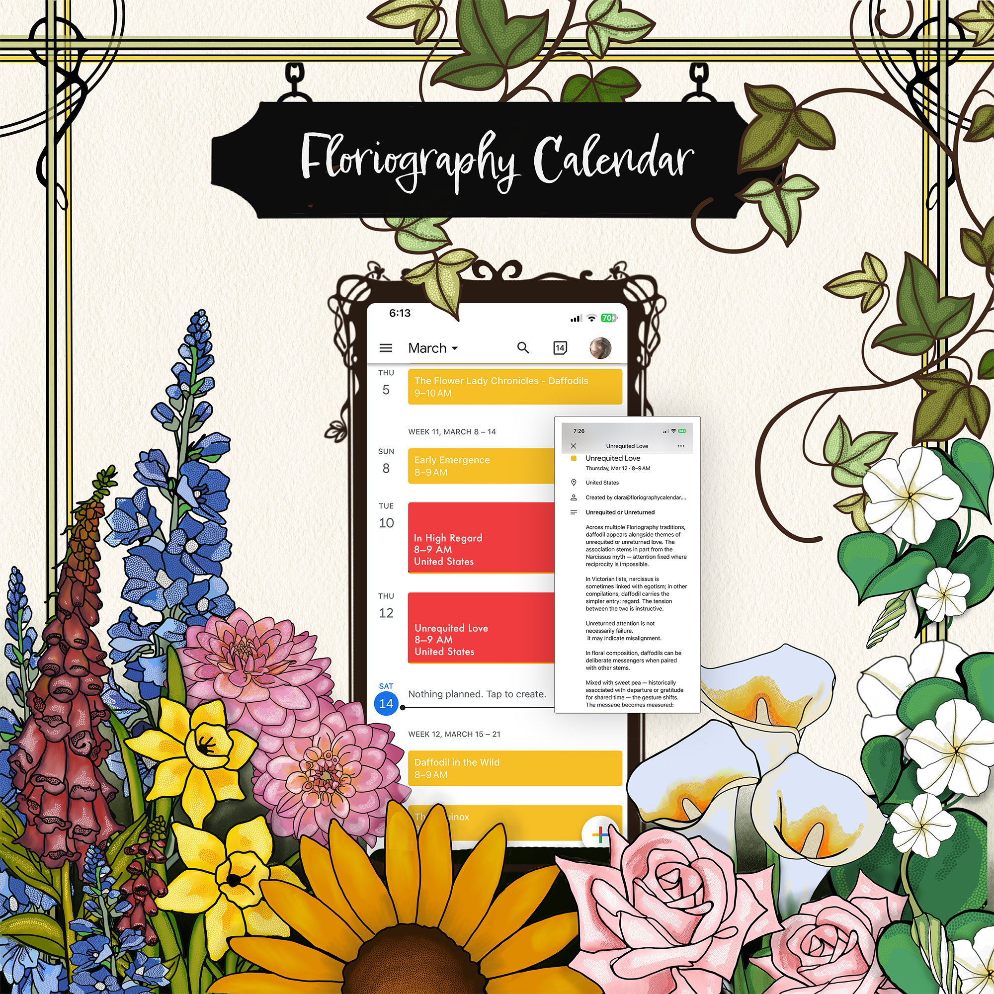 Floriography Calendar: A Monthly Study of the Meaning behind Flowers